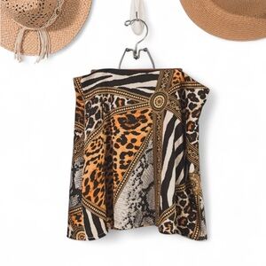 Princess Polly Animal Print Mini Skirt